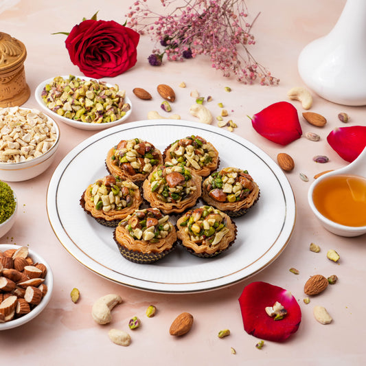 Turkish Bliss Mixed Dry Fruit Tart Baklava