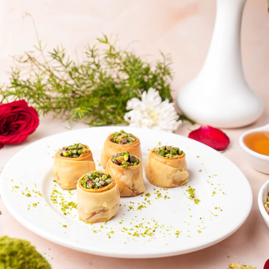 Turkish Bliss Pista Baklava Nest