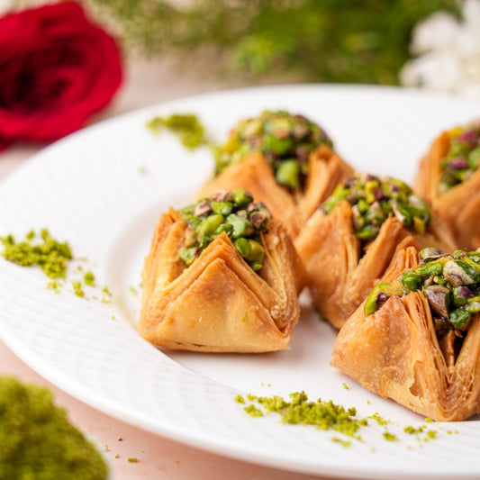 Turkish Bliss Pista Pyramid Baklava